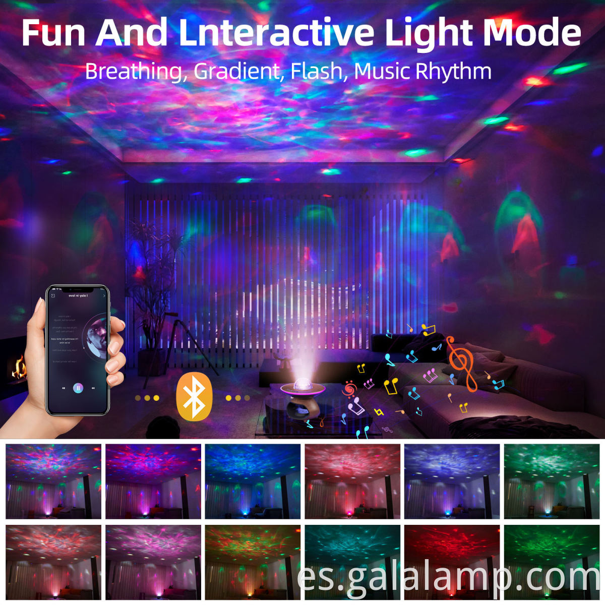 Adjustable Battery Life Projector Lamp